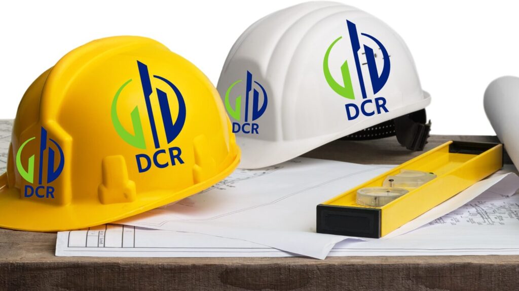 DCR Helmet picture with logos
